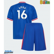 Manchester United Amad Diallo #16 Bortedraktsett Barn 2026-27 Kortermet (+ Korte bukser)